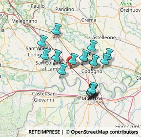 Mappa 26864 Ospedaletto Lodigiano LO, Italia (11.4635)