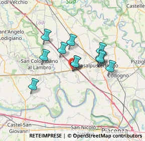 Mappa Via Ada Negri, 26864 Ospedaletto Lodigiano LO, Italia (5.3875)