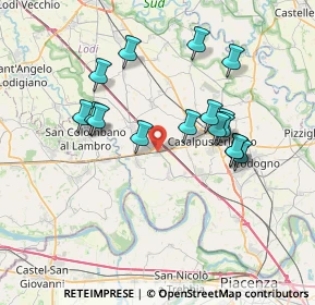 Mappa Via Ada Negri, 26864 Ospedaletto Lodigiano LO, Italia (6.80938)