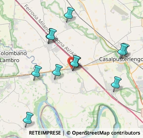 Mappa Via Ada Negri, 26864 Ospedaletto Lodigiano LO, Italia (3.98364)