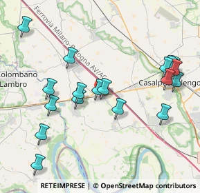 Mappa Via Ada Negri, 26864 Ospedaletto Lodigiano LO, Italia (4.36722)