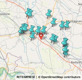Mappa Via Leonia Pellini, 37045 Legnago VR, Italia (7.19)
