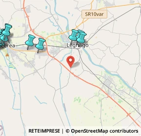 Mappa Via Leonia Pellini, 37045 Legnago VR, Italia (6.49429)