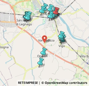 Mappa Via Leonia Pellini, 37045 Legnago VR, Italia (2.136)