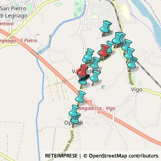 Mappa Via Leonia Pellini, 37045 Legnago VR, Italia (0.73333)