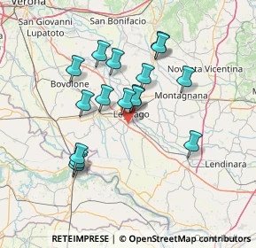 Mappa Via Leonia Pellini, 37045 Legnago VR, Italia (12.52)
