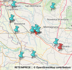 Mappa Via Leonia Pellini, 37045 Legnago VR, Italia (18.33917)