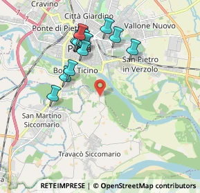 Mappa Via Battella, 27020 Battella PV, Italia (1.885)
