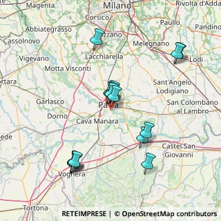 Mappa Via Battella, 27020 Battella PV, Italia (14.91267)