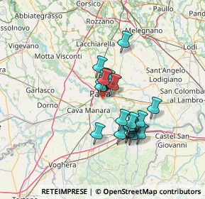 Mappa Via Battella, 27020 Battella PV, Italia (10.4855)
