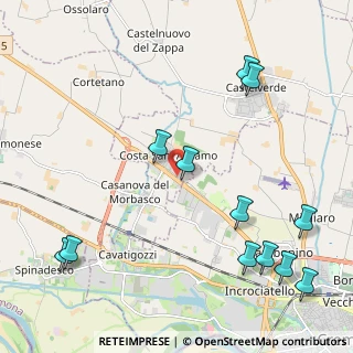 Mappa Via San Predengo, 26022 Costa Sant'Abramo CR, Italia (2.7225)