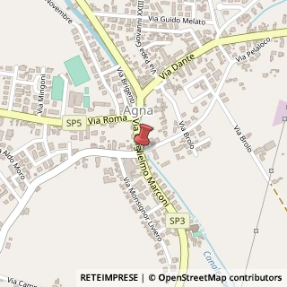 Mappa Via Marconi, 30, 35021 Agna, Padova (Veneto)