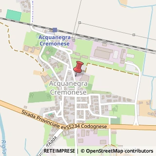 Mappa Viale Europa, 31, 26020 Acquanegra Cremonese, Cremona (Lombardia)
