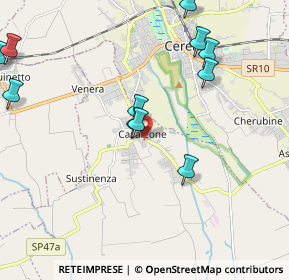 Mappa Via Alcide De Gasperi, 37052 Casaleone VR, Italia (2.51833)