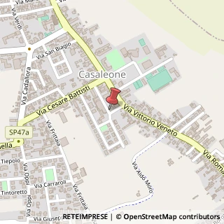 Mappa Via Alcide De Gasperi, 13, 37052 Casaleone, Verona (Veneto)