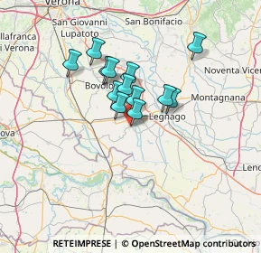 Mappa Via Alcide De Gasperi, 37052 Casaleone VR, Italia (9.66923)