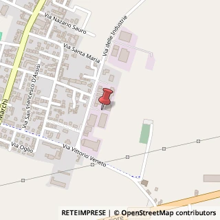 Mappa Via delle Industrie, 20, 26039 Sospiro, Cremona (Lombardia)