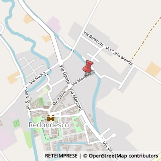 Mappa Via Mondini,  14, 46010 Redondesco, Mantova (Lombardia)
