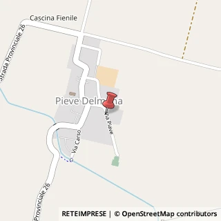 Mappa Via Piave,  16, 26030 Gadesco-Pieve Delmona, Cremona (Lombardia)