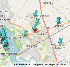 Mappa Via I. Bonomi, 46030 San Giorgio di Mantova MN, Italia (3.09)