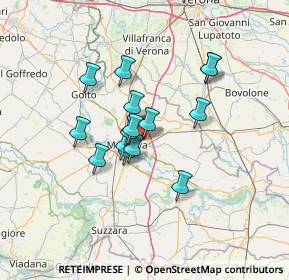 Mappa Via I. Bonomi, 46030 San Giorgio di Mantova MN, Italia (10.212)