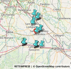 Mappa Via Guglielmo Marconi, 27010 Miradolo Terme PV, Italia (11.243)