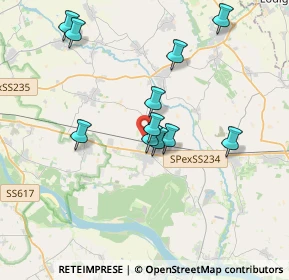 Mappa Via Cantone, 27011 Belgioioso PV, Italia (3.34818)