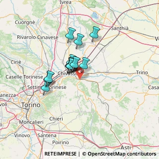 Mappa Via Generale Carlo Alberto dalla Chiesa, 10020 San Sebastiano Da Po TO, Italia (9.53286)