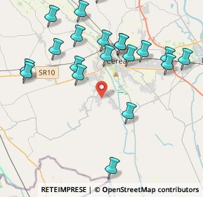 Mappa Via Frittaia, 37052 Casaleone VR, Italia (4.61)