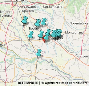 Mappa Via Frittaia, 37052 Casaleone VR, Italia (9.11588)