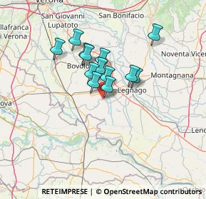 Mappa Via Frittaia, 37052 Casaleone VR, Italia (9.88538)