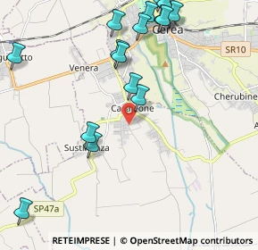 Mappa Via Frittaia, 37052 Casaleone VR, Italia (2.5075)