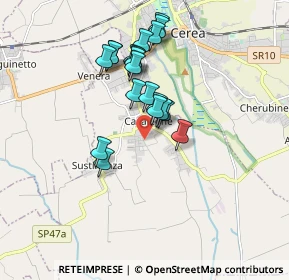 Mappa Via Frittaia, 37052 Casaleone VR, Italia (1.508)