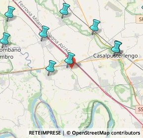 Mappa Via Antonio Pagani, 26864 Ospedaletto Lodigiano LO, Italia (5.64364)