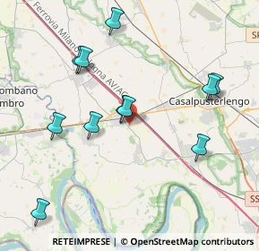 Mappa Via Antonio Pagani, 26864 Ospedaletto Lodigiano LO, Italia (4.12636)