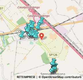 Mappa Via Antonio Pagani, 26864 Ospedaletto Lodigiano LO, Italia (0.914)