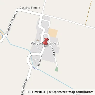 Mappa Via Martiri della Libertà, 18, 26030 Gadesco-Pieve Delmona, Cremona (Lombardia)