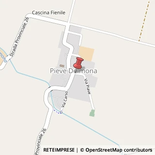 Mappa Via Piave, 3, 26030 Gadesco-Pieve Delmona, Cremona (Lombardia)