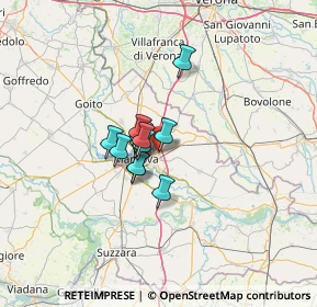 Mappa Via Alessandrini, 46030 Mottella MN, Italia (7.04)