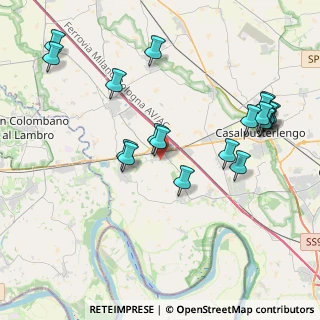 Mappa Via Cascinetta, 26864 Ospedaletto Lodigiano LO, Italia (4.41842)