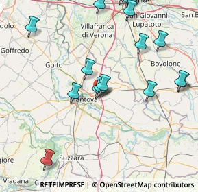 Mappa Mantova Nord Toll Booth, 46030 San Giorgio di Mantova MN, Italia (20.6405)