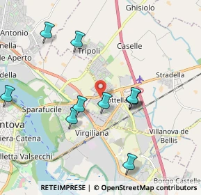 Mappa Via Antonio Gramsci, 46030 Mottella MN, Italia (2.20818)