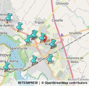 Mappa Via Antonio Gramsci, 46030 Mottella MN, Italia (1.85727)