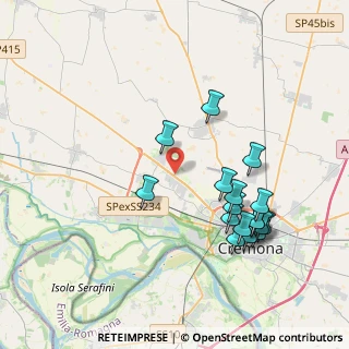 Mappa Via S. Predengo, 26100 Cremona CR, Italia (4.05647)