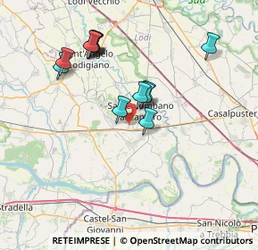 Mappa Via Vignali, 27010 Miradolo Terme PV, Italia (6.87154)