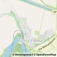 Karte Crotta d'Adda