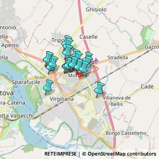 Mappa Via Giacomo Matteotti, 46030 San Giorgio Bigarello MN, Italia (1.114)