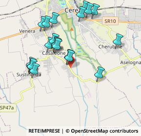 Mappa Via Capo di Sotto, 37052 Casaleone VR, Italia (1.9845)