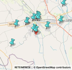 Mappa Via Capo di Sotto, 37052 Casaleone VR, Italia (3.68385)