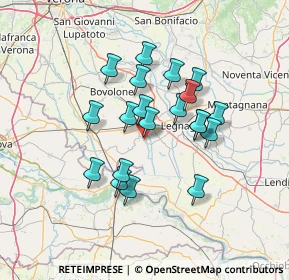 Mappa Via Capo di Sotto, 37052 Casaleone VR, Italia (11.3145)